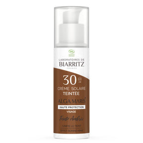 Alga Maris sävyttävä aurinkovoide kasvoille SPF30 50ml - Amber