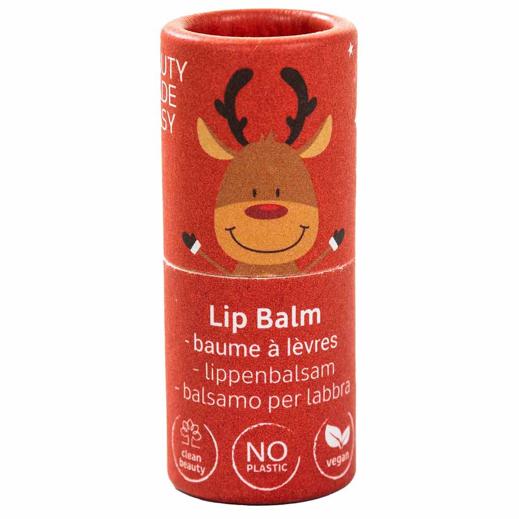 Beauty Made Easy Vegan Paper Tube Lip Balm Huulivoide Happy