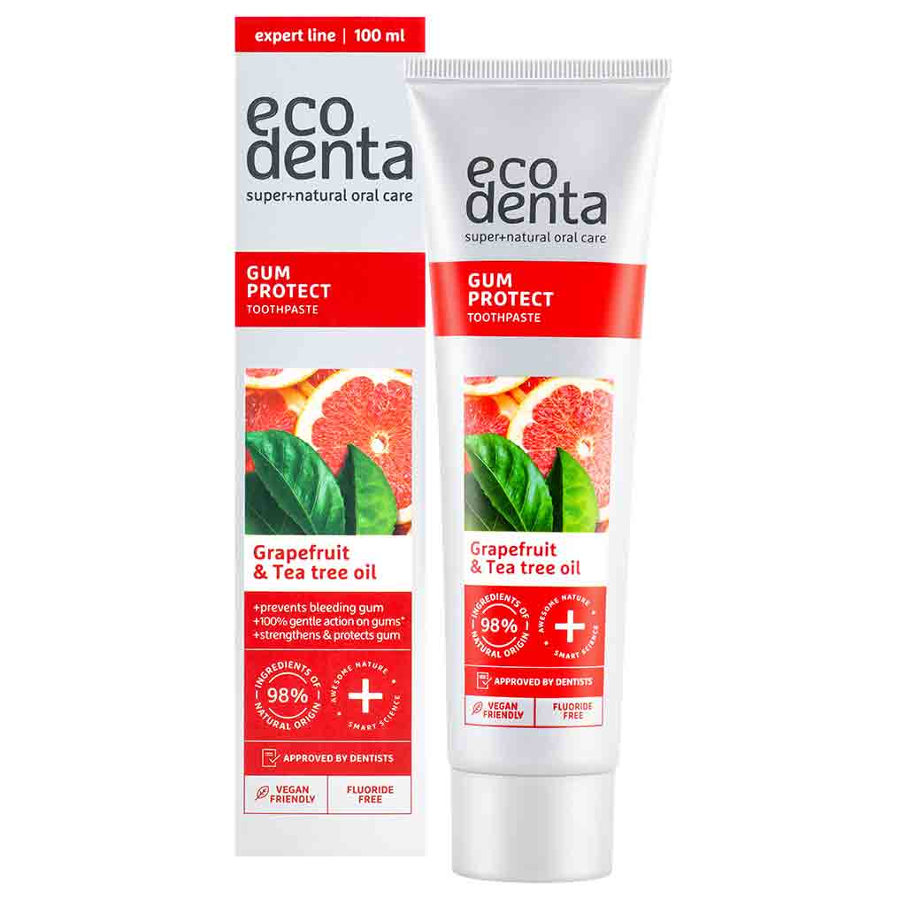 Ecodenta Gum Protecting Toothpaste Ikeniä Suojaava Hammastahna 100ml