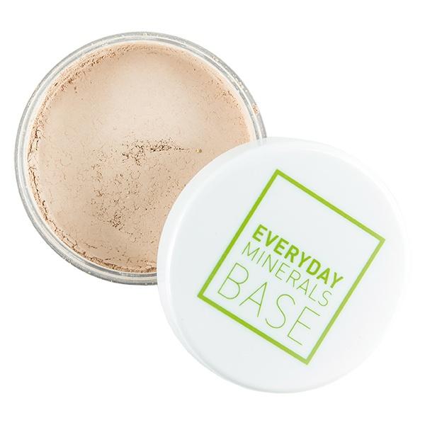 Everyday Minerals Semi-Matte -mineraalimeikkipohja Näyte - Rosy Medium 4C