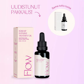 Flow Cosmetics Rosehip Intensive Treatment Oil Kasvoöljy 30ml