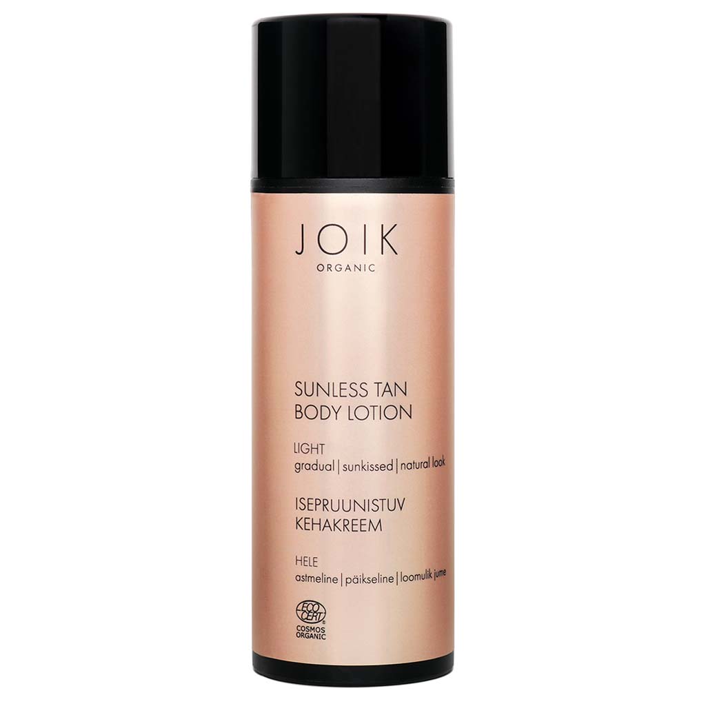 JOIK Organic Sunless Tan Body Lotion Itseruskettava voide 150ml - Light