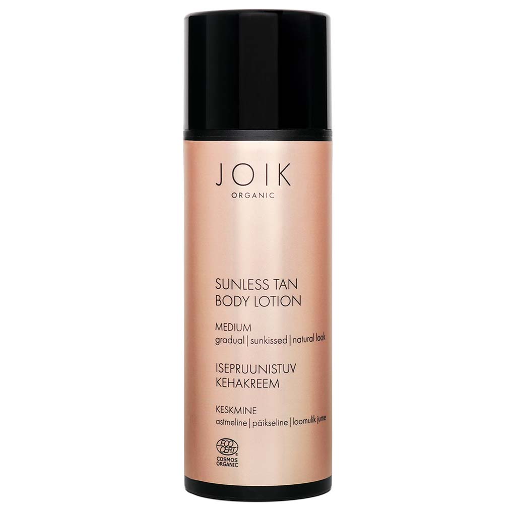 JOIK Organic Sunless Tan Body Lotion Itseruskettava voide 150ml - Medium