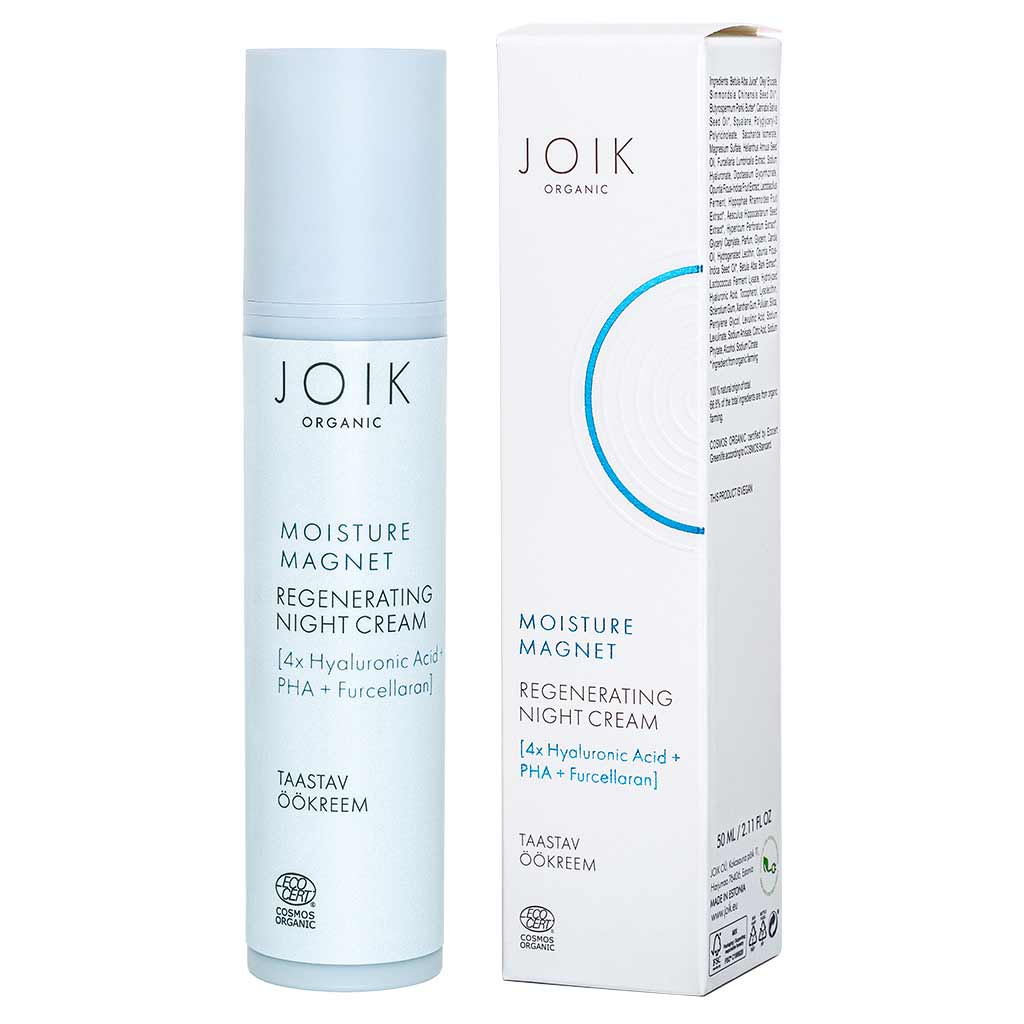 JOIK Organic Moisture Magnet Regenerating Night Cream Yövoide 50ml