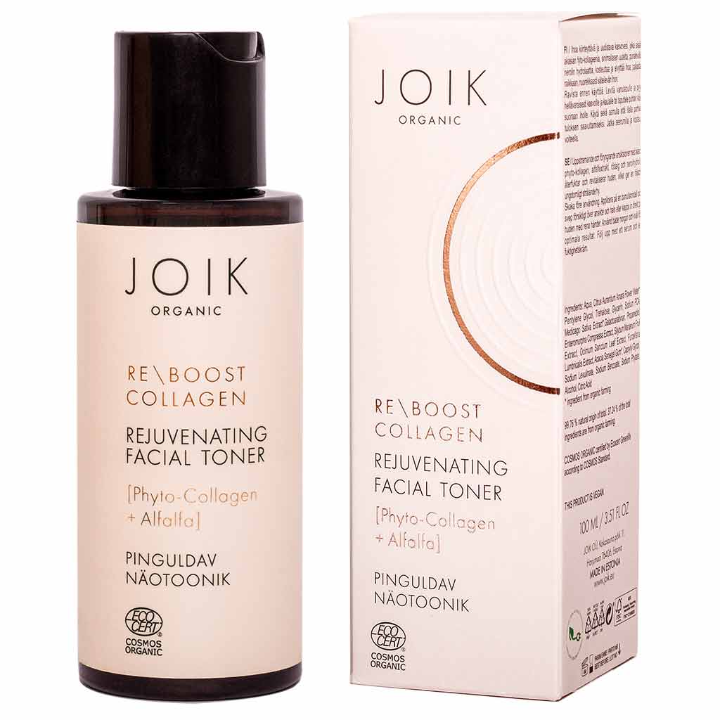 JOIK Organic Re-Boost Collagen Rejuvenating Facial Toner Kasvovesi 100ml