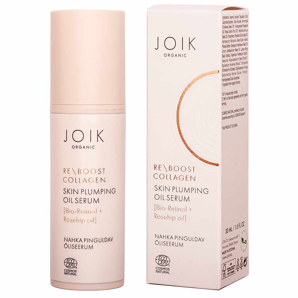 JOIK Organic Re-Boost Collagen Skin Plumping Oil Serum Öljyseerumi 30ml