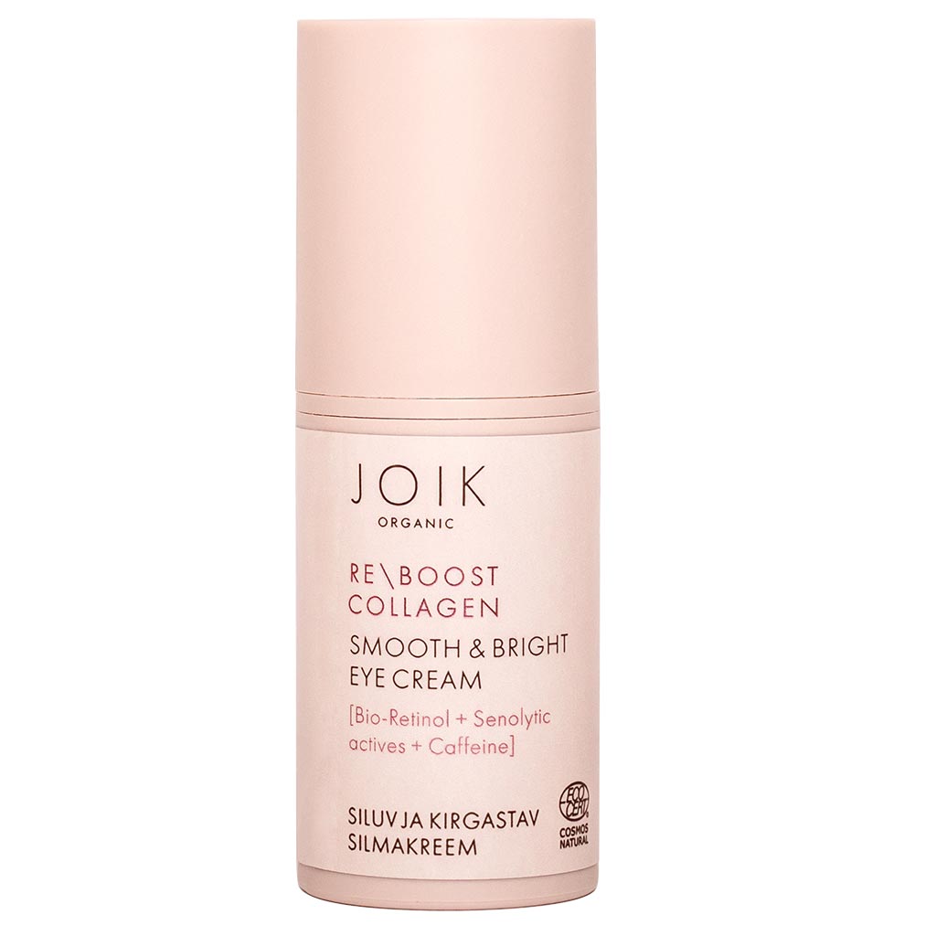 JOIK Organic Re-Boost Collagen Smooth & Bright Eye Cream Silmänympärysvoide 15ml