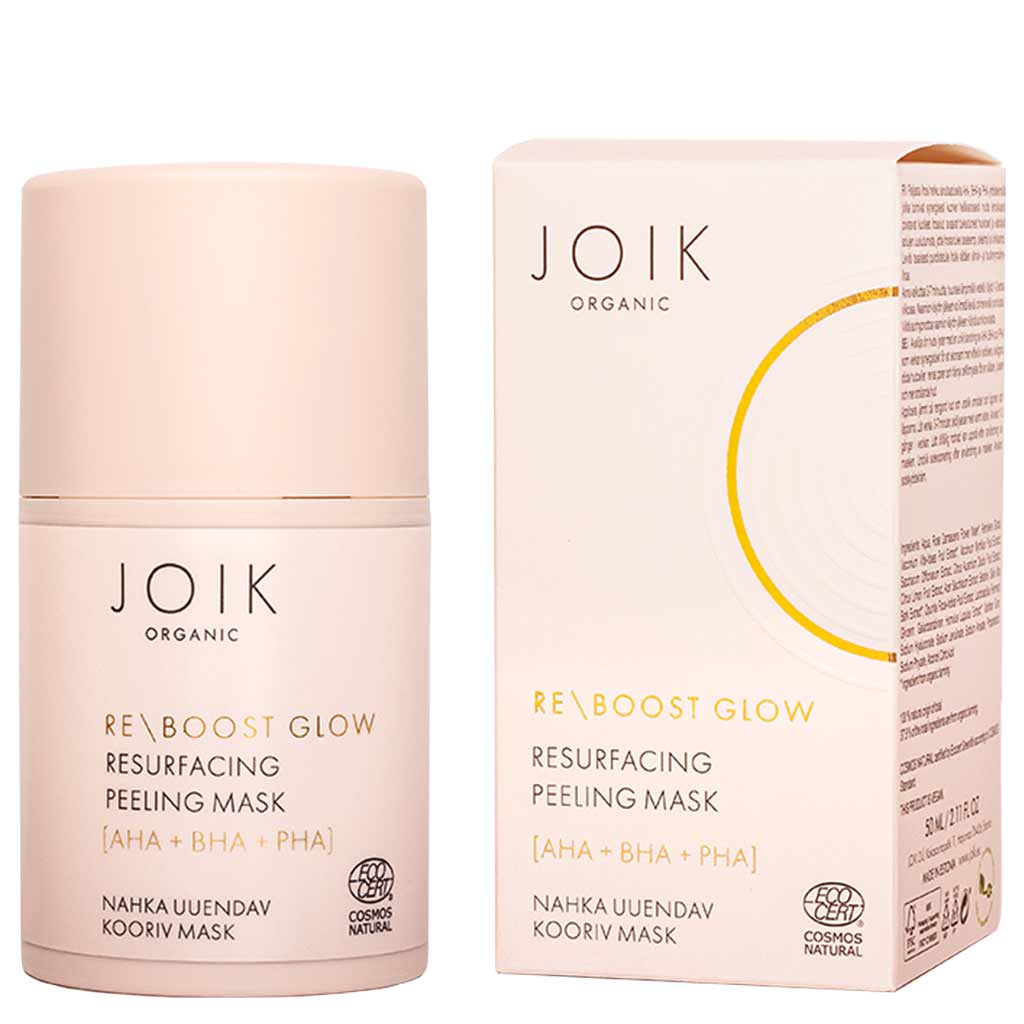 JOIK Organic Re-Boost Glow Resurfacing Peeling Mask Kuoriva Kasvonaamio 50ml