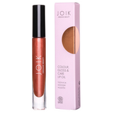 Outlet JOIK Organic Colour, Gloss & Care Lip Oil Sävyttävä Huuliöljy 10ml - 03 Rusty Shimmer